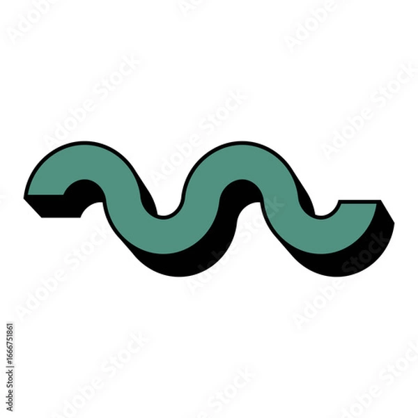 Obraz Retro Shape Element 