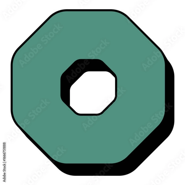 Obraz Retro Shape Element 
