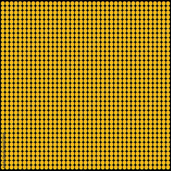 Obraz Yellow LED Panel Vector Pattern