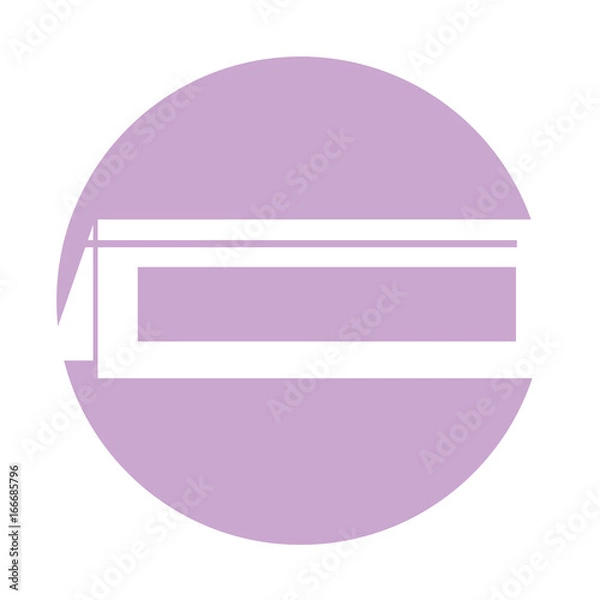 Obraz Restaurant reservation notice icon vector illustration design