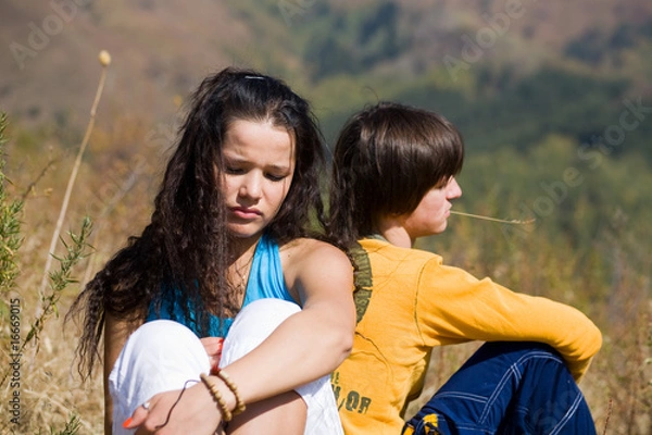 Obraz Not talking each other