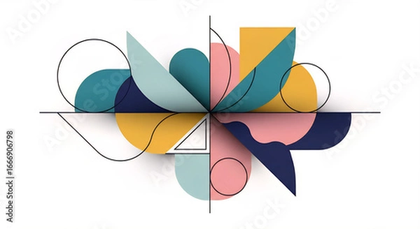 Fototapeta abstract floral background