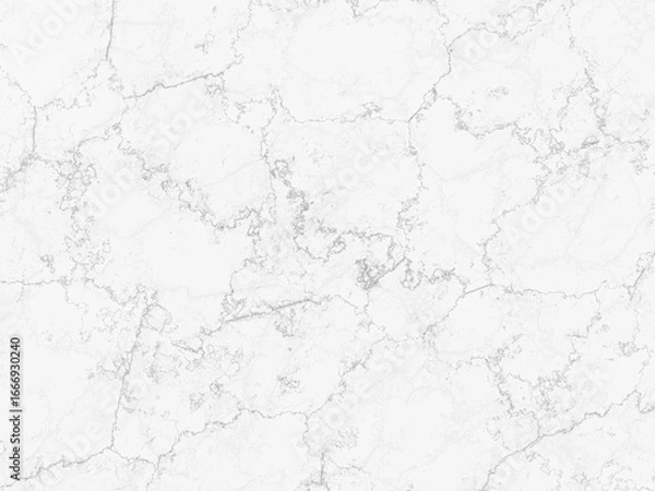 Fototapeta Clean white marble with subtle gray veins for a refined and minimalistic look.