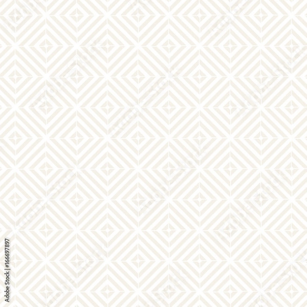 Fototapeta Crosshatch vector seamless geometric pattern. Crossed graphic rectangles background. Seamless subtle texture of crosshatched bold lines. Trellis simple fabric print.
