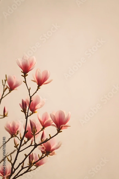 Obraz pink cherry blossom