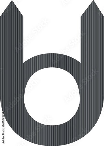 Fototapeta OU shape design vector