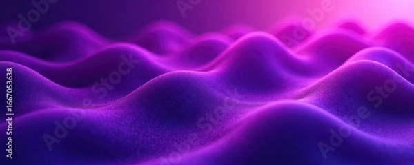 Obraz Intricate purple abstract wave pattern, smooth curves , sophisticated, elegant