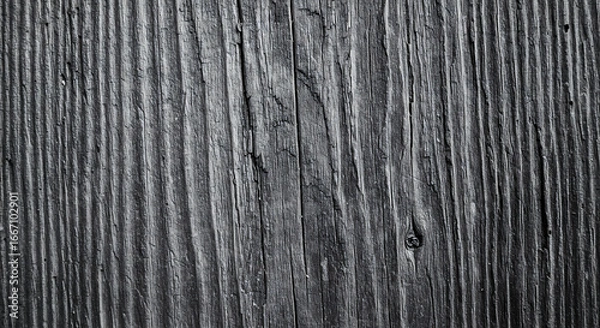 Obraz Macro Shot of a Desaturated Wood Grain Texture