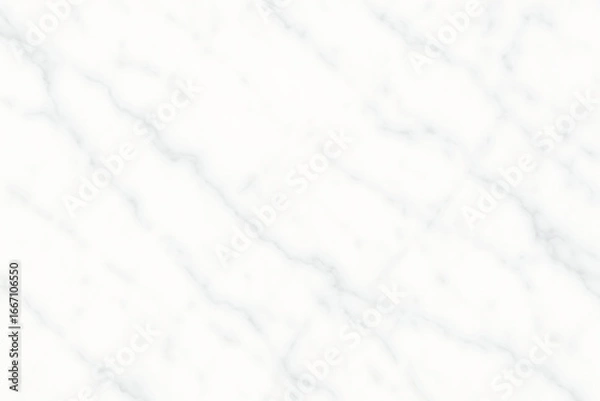 Obraz Elegant white marble texture with subtle grey veining for backgrounds