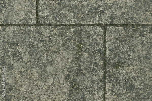 Obraz Rough textured stone wall with visible grout lines and subtle color variations