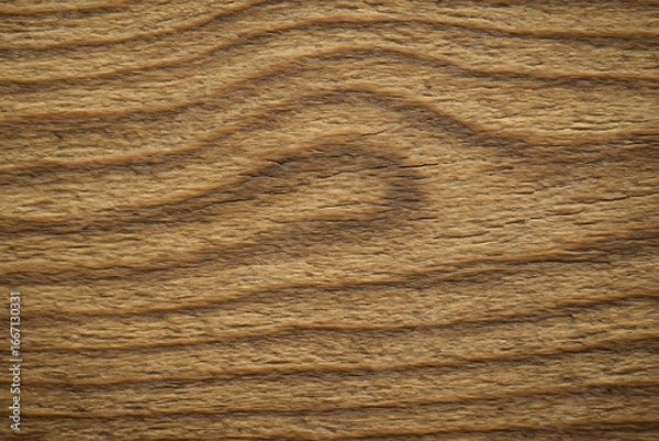 Obraz Close up of natural brown wood grain texture with wavy patterns