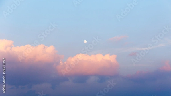 Obraz Full moon in day