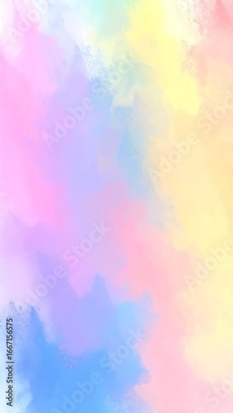 Obraz Soft pastel cloudscape