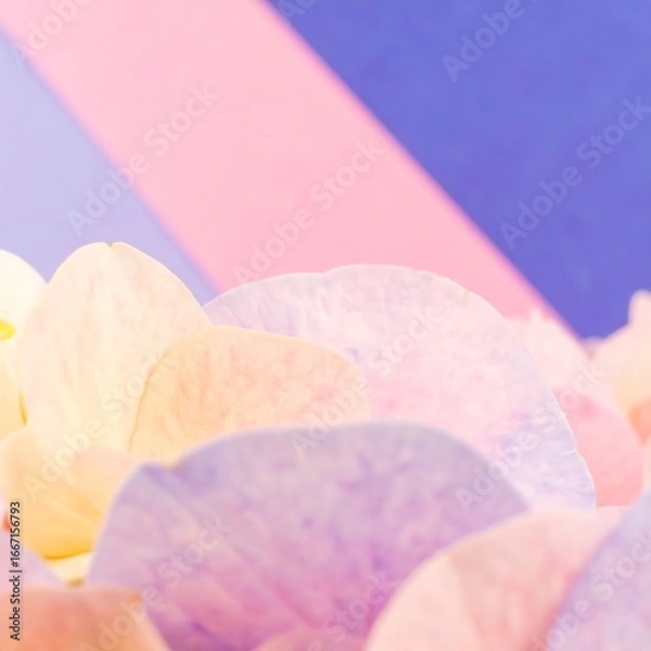 Obraz Soft pastel flower petals