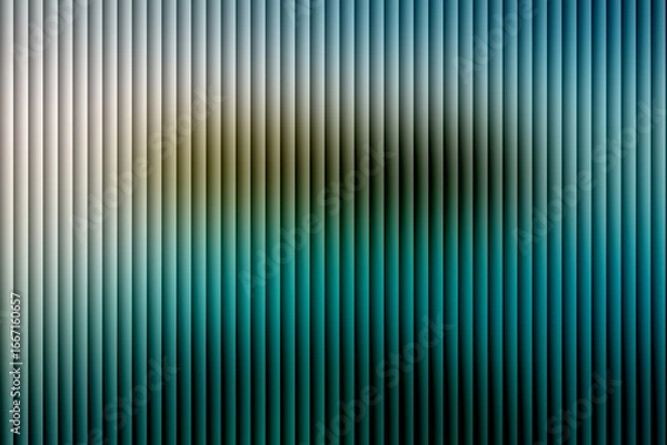 Fototapeta Vertical blinds abstract gradient background blue