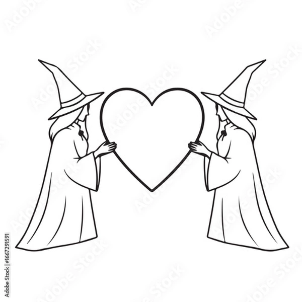 Fototapeta Whispers of Shadows: A Haunted Halloween Imagery Collection