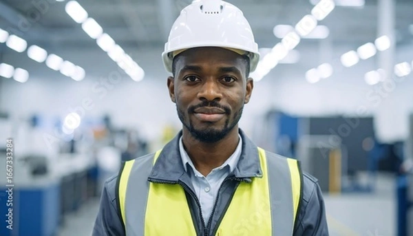 Obraz Factory worker portrait