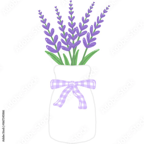 Obraz lavender flower in vase