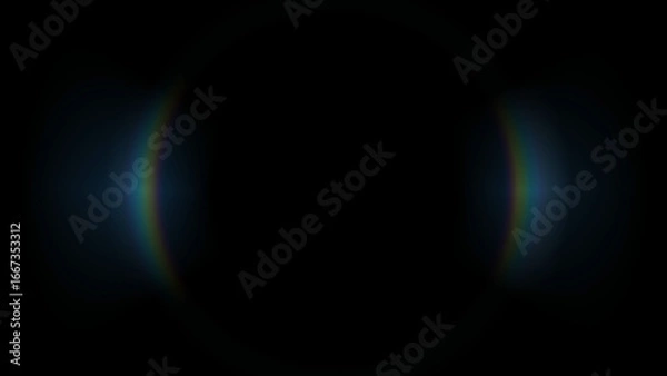 Obraz abstract blue light