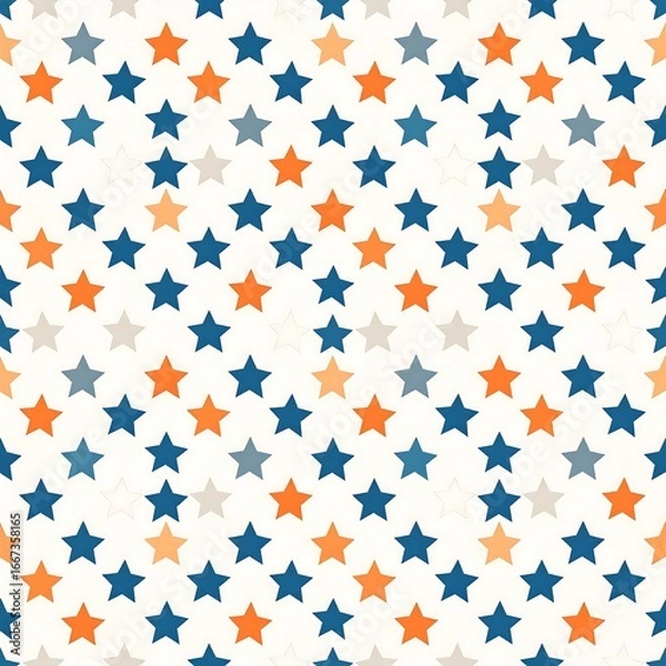 Fototapeta Abstract star pattern