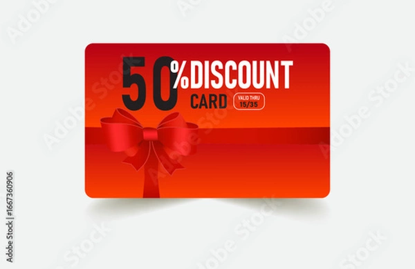 Obraz DISCOUNT CARD