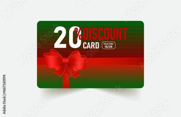 Obraz DISCOUNT CARD
