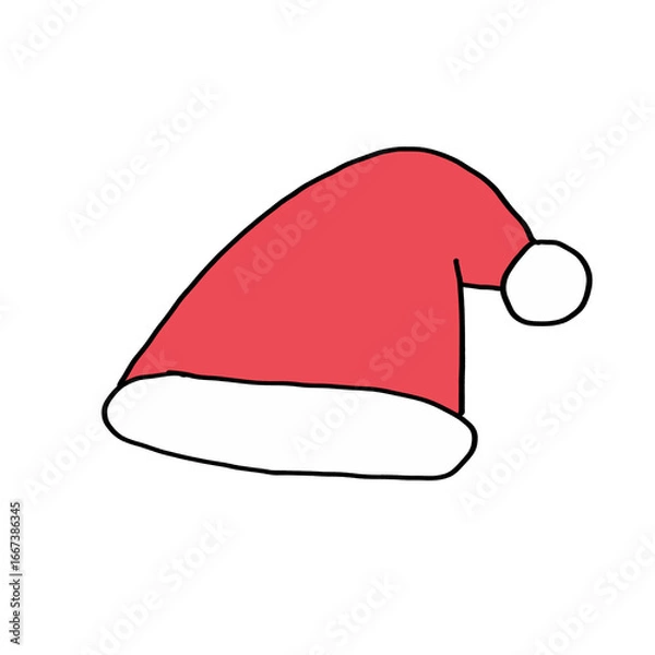 Fototapeta サンタクロースの帽子