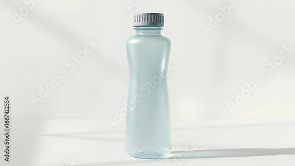 Obraz Plastic Water Bottle on Table