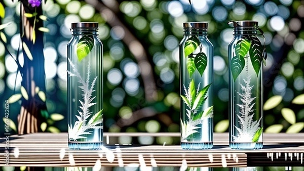 Obraz Serene Herbal Tea Set Display