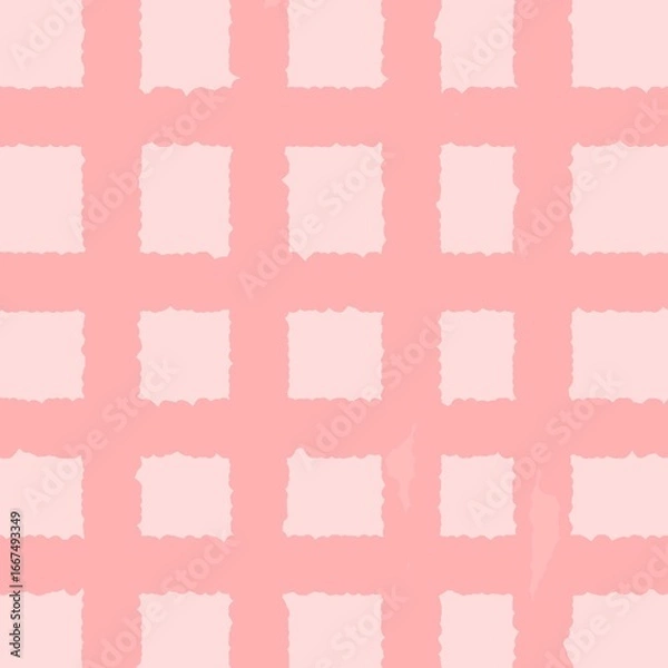 Fototapeta seamless pattern with pink squares