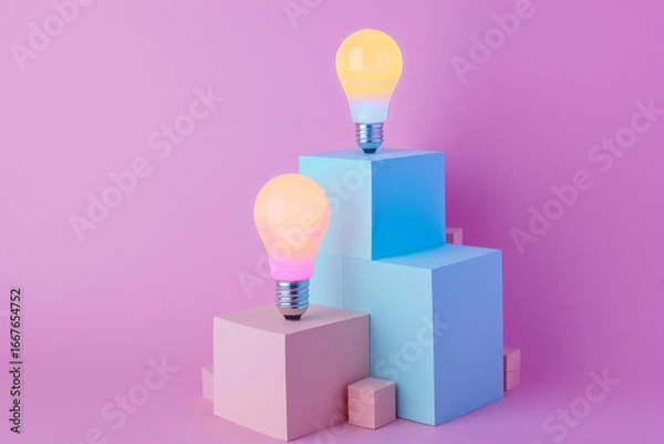 Fototapeta Innovation Steps