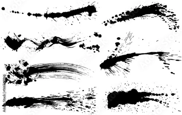 Obraz Ilustracja kaligrafii Wake