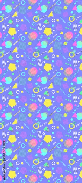 Fototapeta colorful confetti background