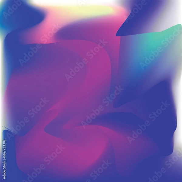 Fototapeta Stylish Gradient Mesh Vector Background for Print and Web