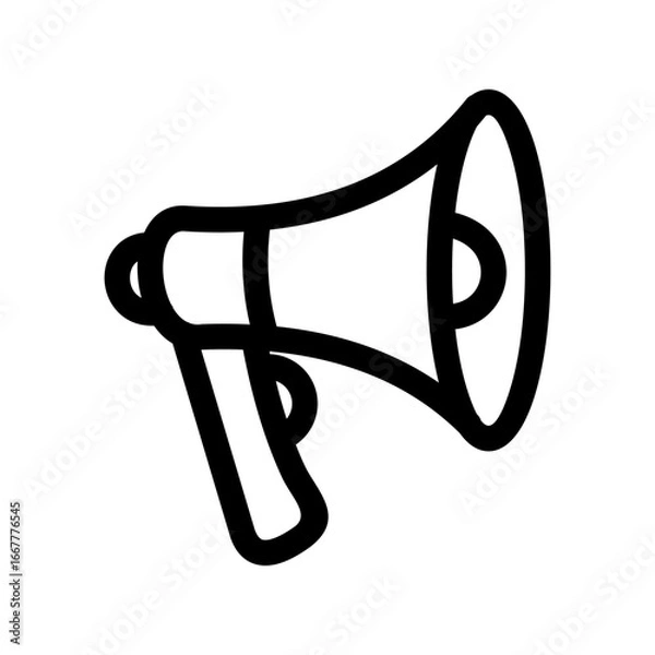 Fototapeta megaphone icon