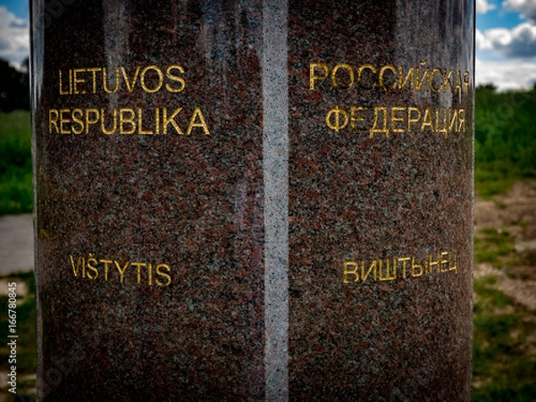 Obraz Trójstyk granic 