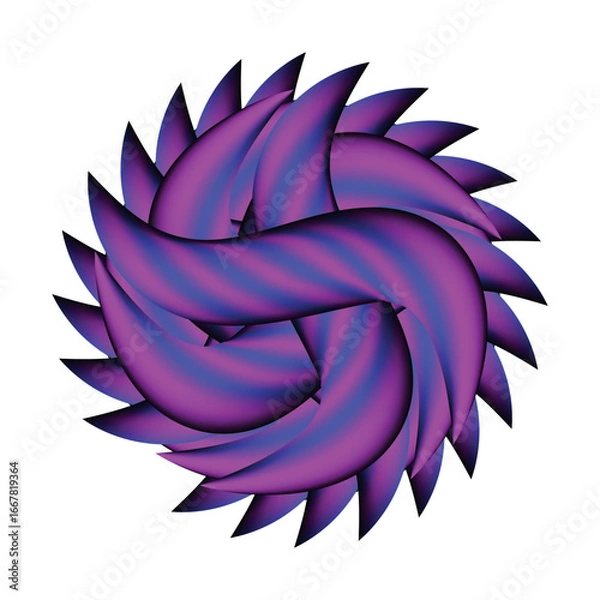 Fototapeta Color Flow Mesh Vector Backdrop Design