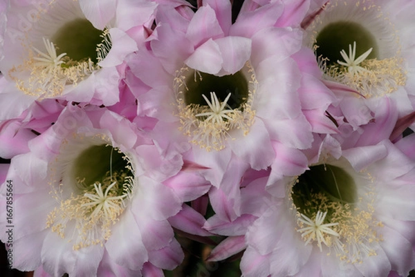 Obraz 大輪のピンク色のサボテンの花