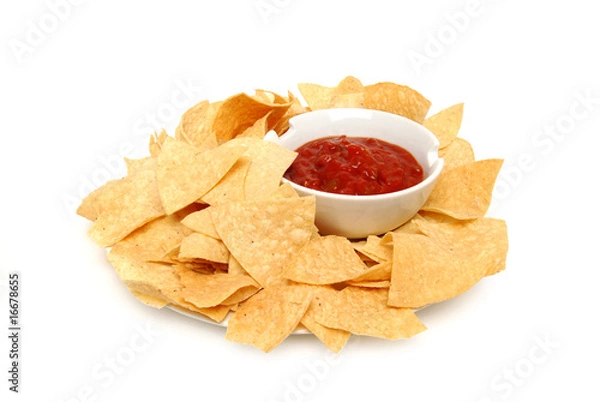 Fototapeta chrupiące frytki