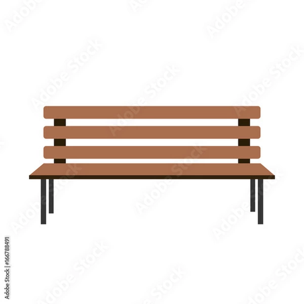 Obraz bench icon