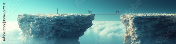 Fototapeta The Remote Divide