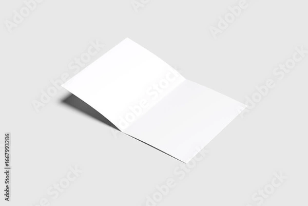 Fototapeta Bi Fold Brochure Mockup