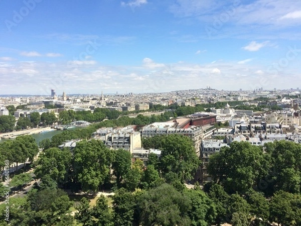 Obraz Paris from eiffel tower