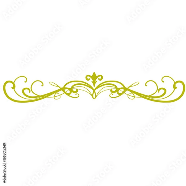 Obraz arabesque pattern gold frame