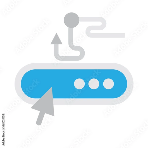 Fototapeta clickbait icon 