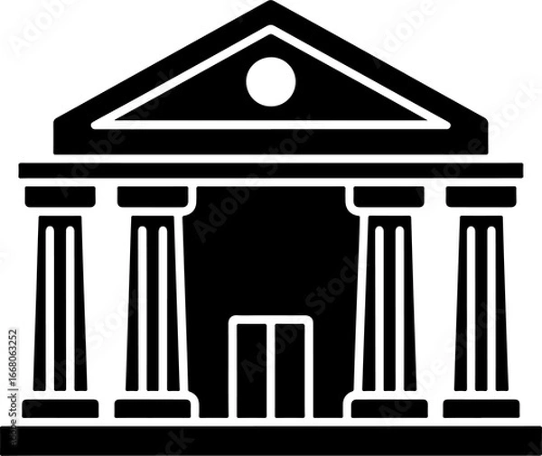 Fototapeta ancient greek column isolated