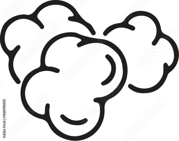 Obraz popcorn  vector illustration