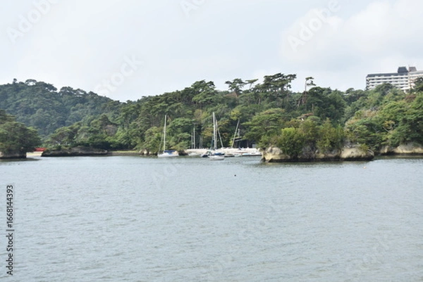 Fototapeta 日本三景　松島　周辺の風景