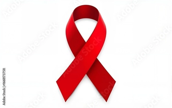 Fototapeta World AIDS Day Ribbon. High quality