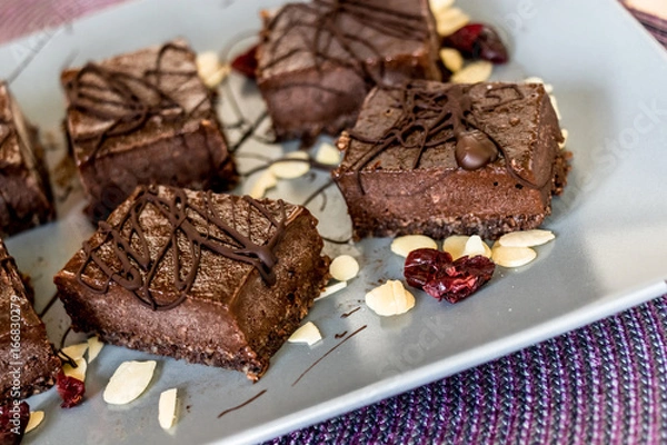 Obraz zdrowy blok czekoladowy 